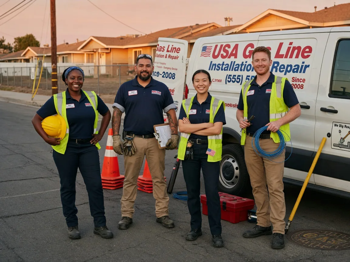 Gas Line Installation company in Reynolds, ND